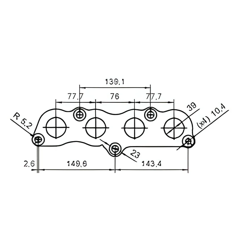 Catalizzatore per Mazda 3 1.6i 16V 1598 cc 105 cv 1.6i 16V 105cv (12/08>9/14)