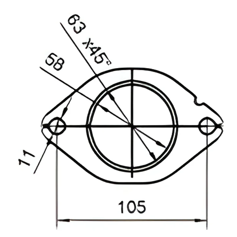 Catalizzatore per Jaguar S-TYPE 2.5i V6 2497 cc 200 cv 2.5i V6 200cv (1/04>)