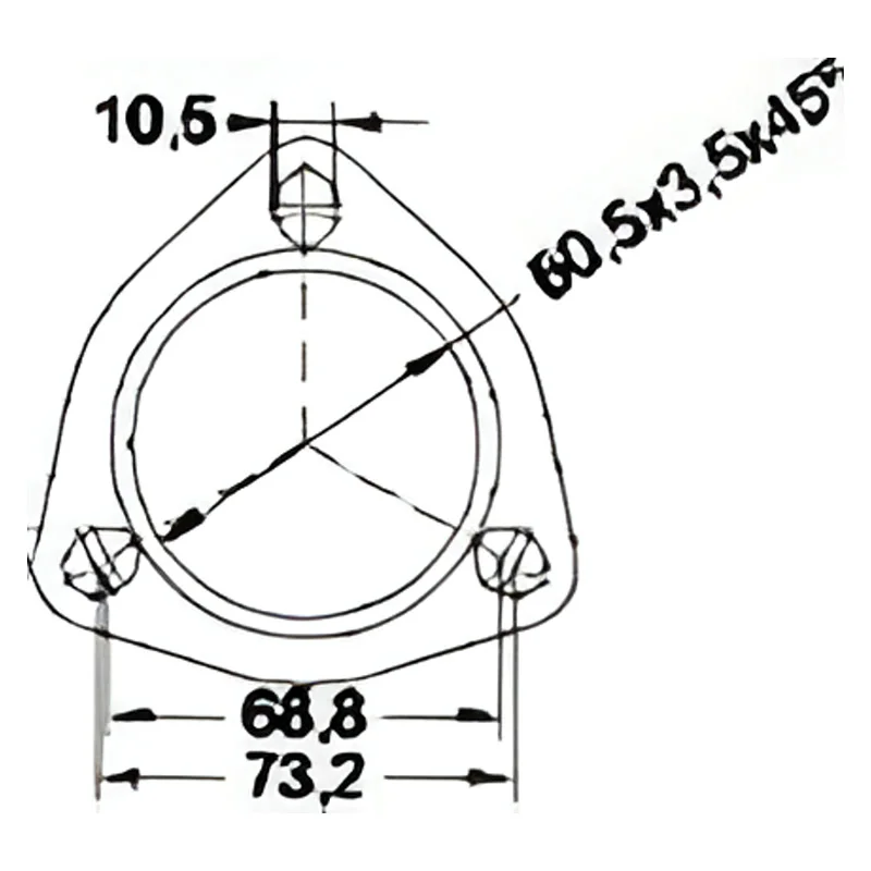 Catalizzatore per Citroen Jumper 2.5D 86cv
