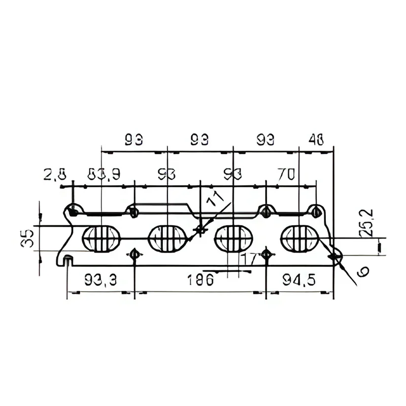 Catalizzatore per Peugeot 407 2.2i 16V 2230 cc 158 cv 2.2i 16V 158cv (3/04>7/05)