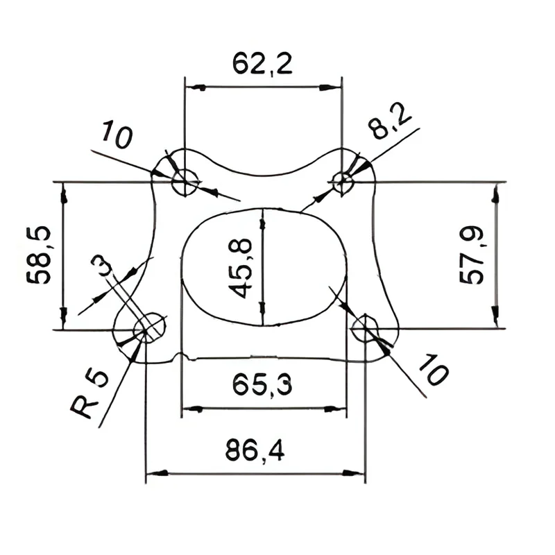 Catalizzatore per Citroën C3 1.2i 12V 1199 cc 83 cv 1.2i 12V 83cv (4/18>)
