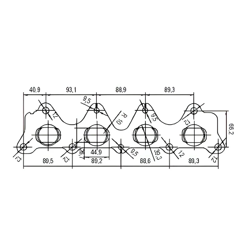Catalizzatore per Renault CLIO 2.0i 16V 1998 cc 197 cv F4R830 2.0i 16V 197cv (6/06>4/09)