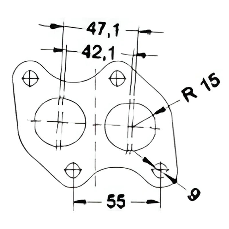 Catalizzatore per Seat AROSA 1.0i 997 cc 50 cv AHT 1.0i 50cv (11/98>2/00)