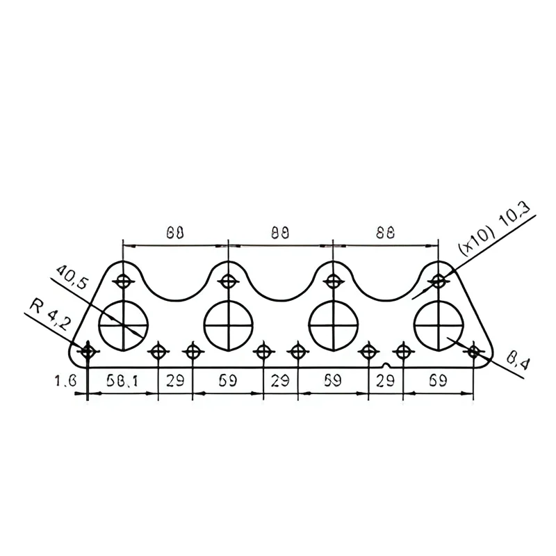 Catalizzatore per Audi A3 2.0i 16V FSI 150cv