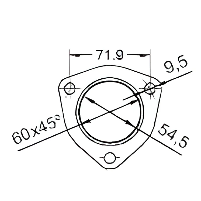 Catalizzatore per Volkswagen Bora 1.6i 16V 110cv