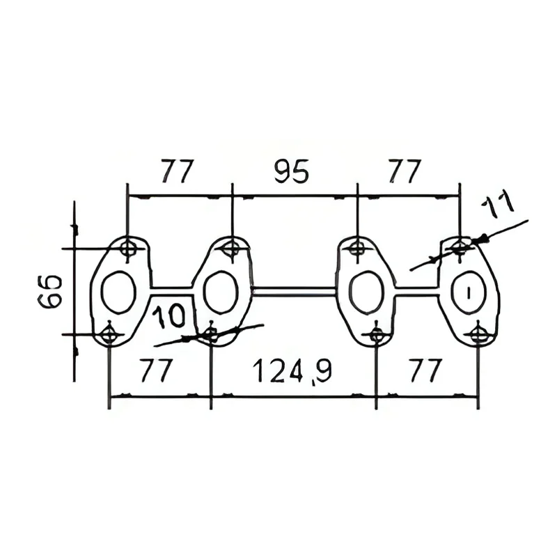 Catalizzatore per Fiat PUNTO 1.2i 8V 1242 cc 60 cv 188A4.000 1.2i 8V 60cv (9/99>3/12)