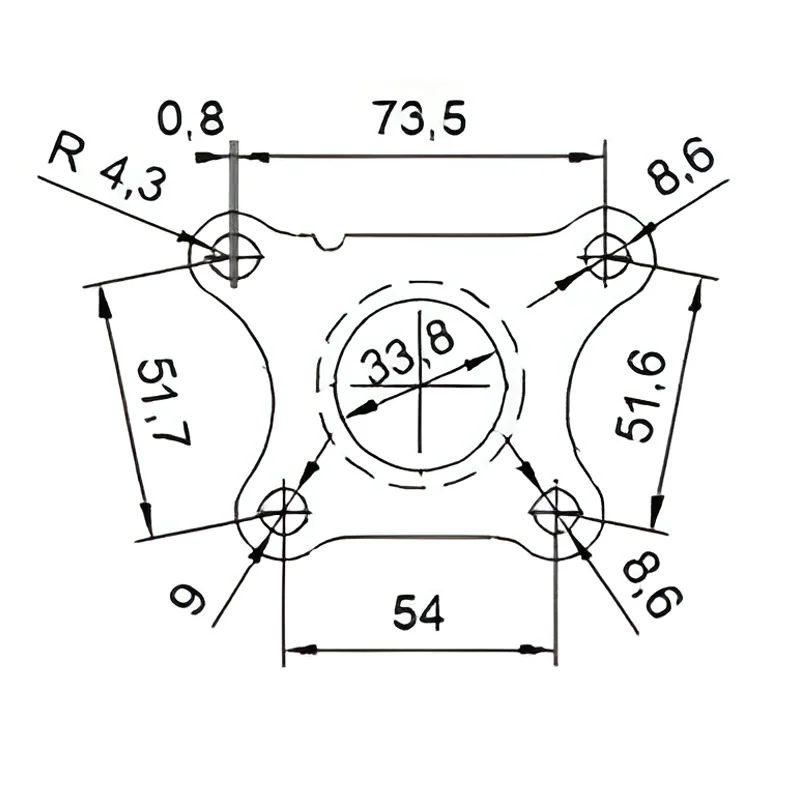 Catalizzatore per Fiat 500 1.0i 6V Mild Hybrid 999 cc 69 cv 46341162 1.0i 6V Mild Hybrid 69cv (1/20>)