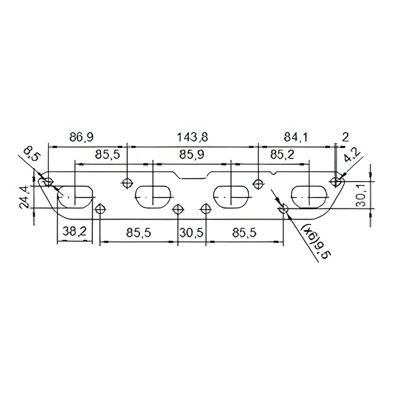 Catalizzatore per Chrysler Jeep RENEGADE 1.6i 16V 1598 cc 110 cv 1.6i 16V 110cv (7/14>9/18)