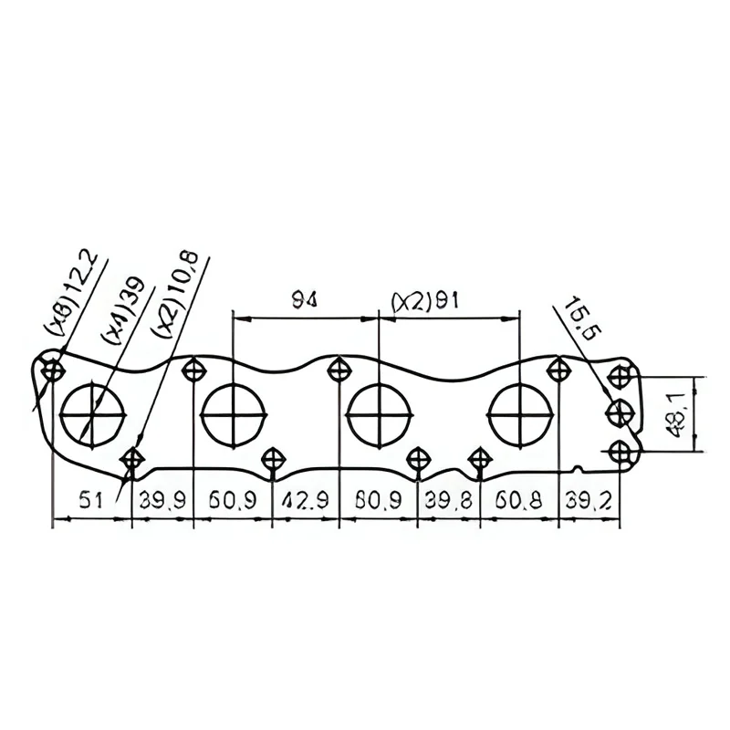 Catalizzatore per Suzuki Liana 1.3i 16V 90cv