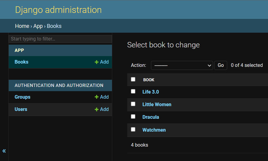 Django Admin View of Uploaded Data