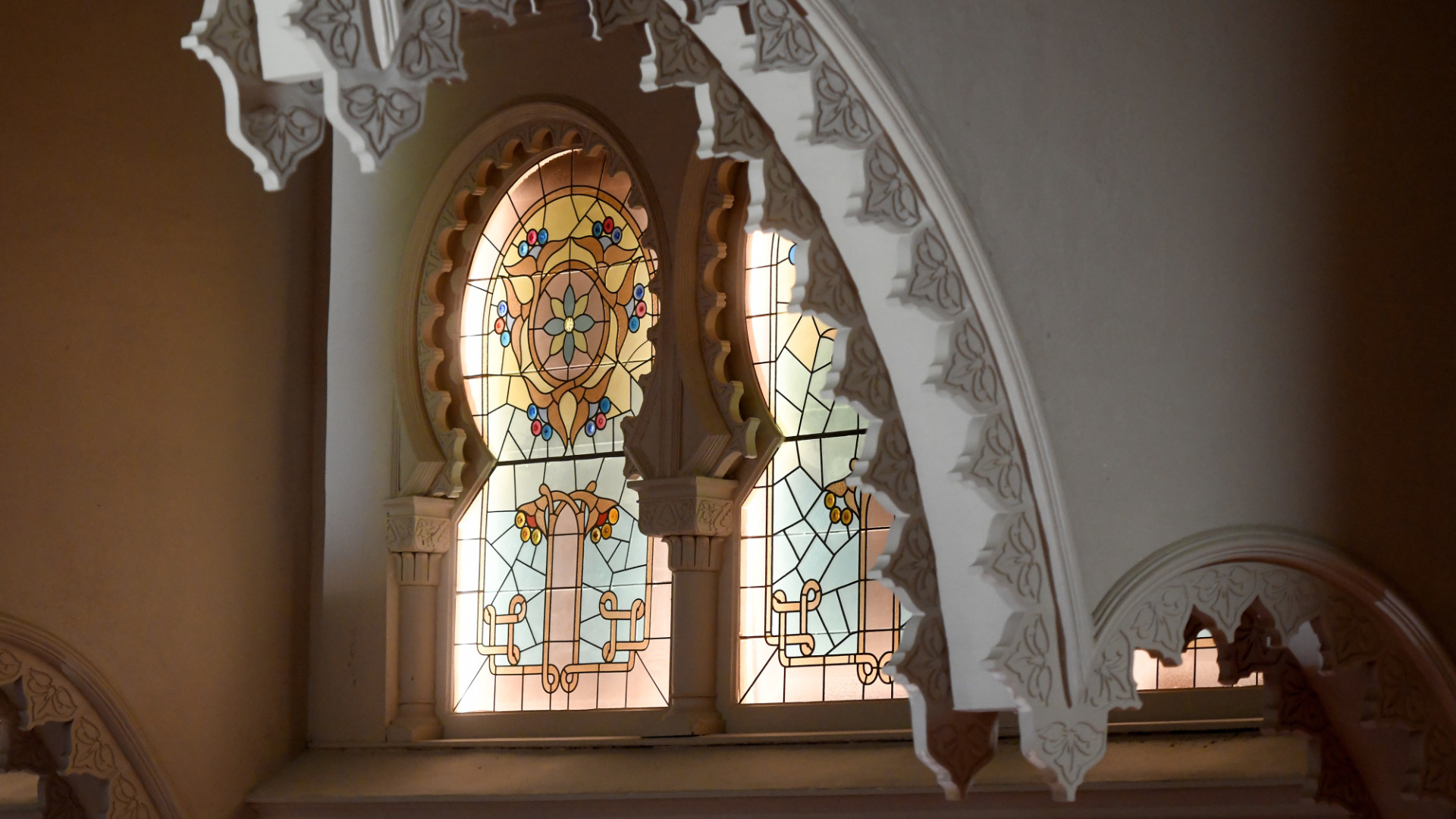 Restored Original Stained Glass Windows