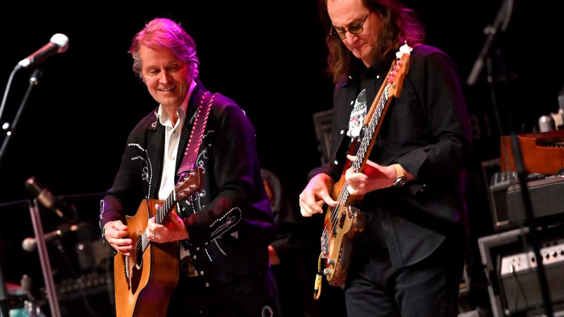 Geddy Lee and Jim Cuddy