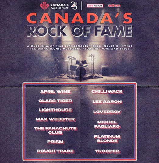 Canada's Rock of Fame