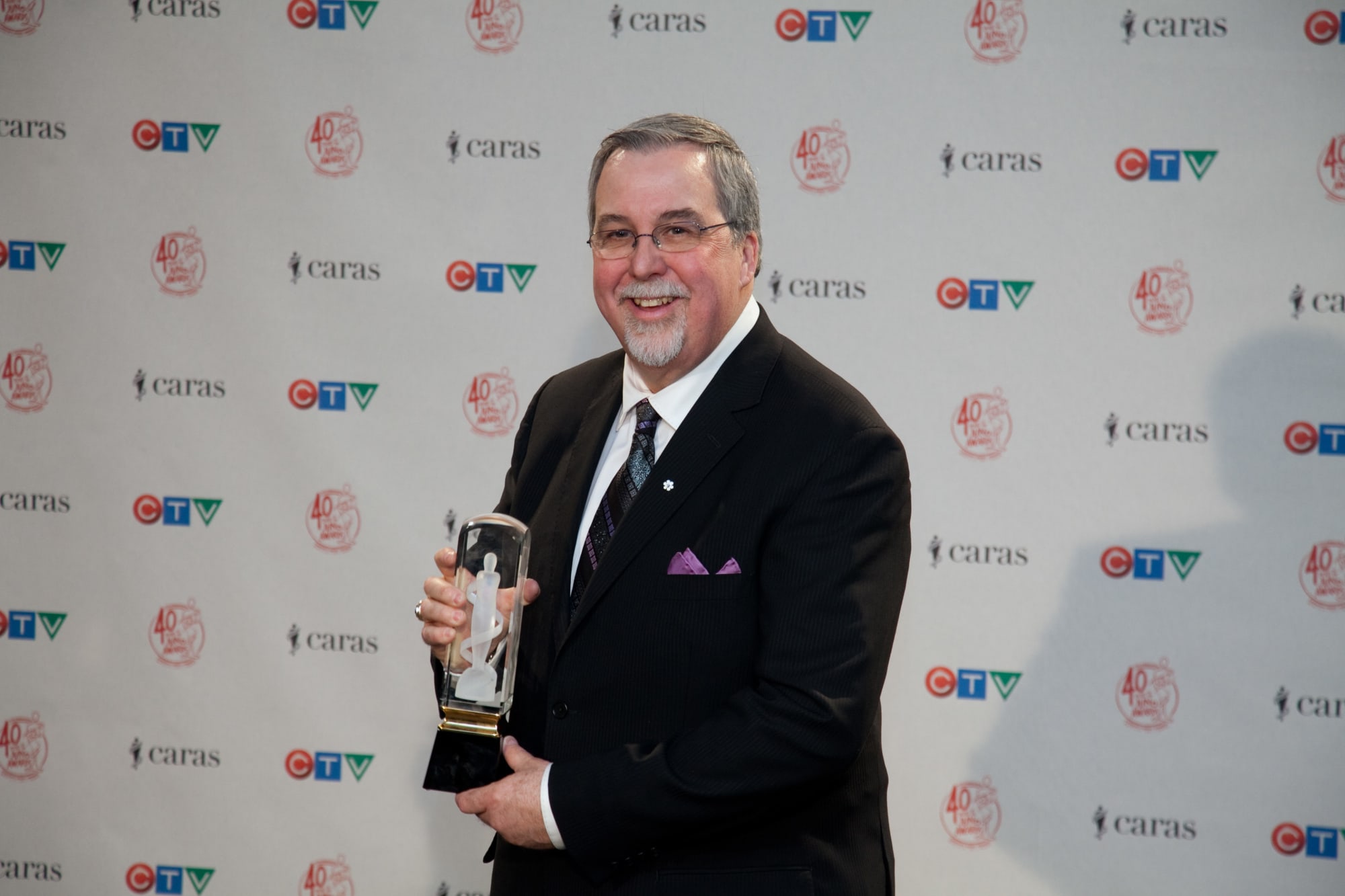 Deane Cameron honoured with the Walt Grealis Special Achievement award at the 2011 JUNO Awards
