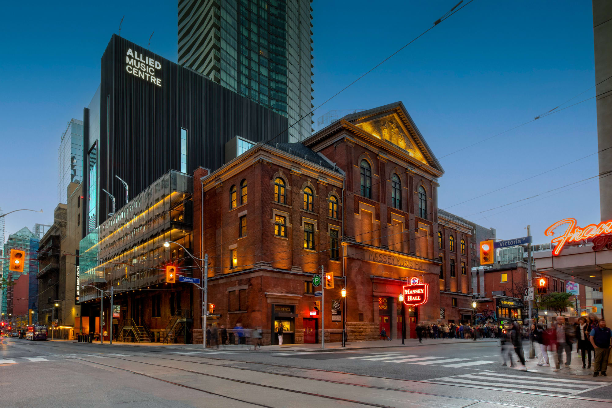 Massey Hall at Dusk