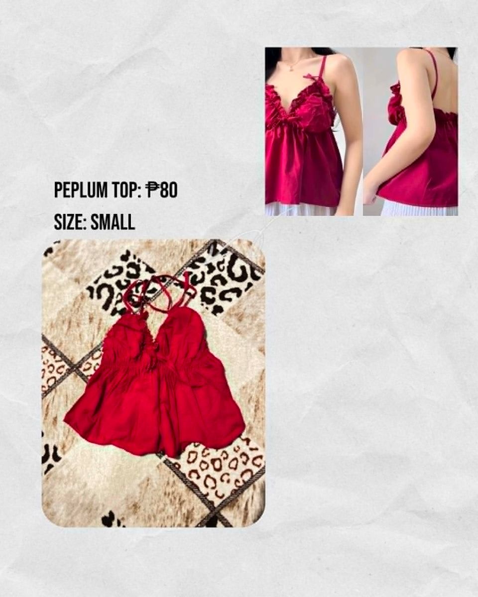 PEPLUM TOP