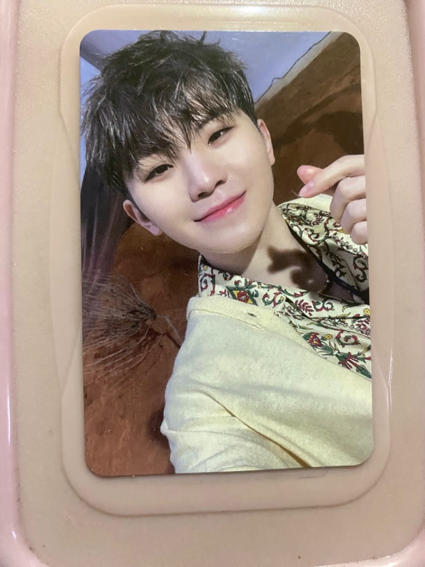Seventeen Woozi Face the Sun photocard