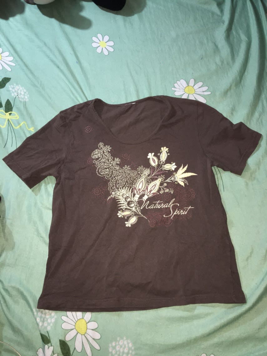 WHIMSY BROWN TOP