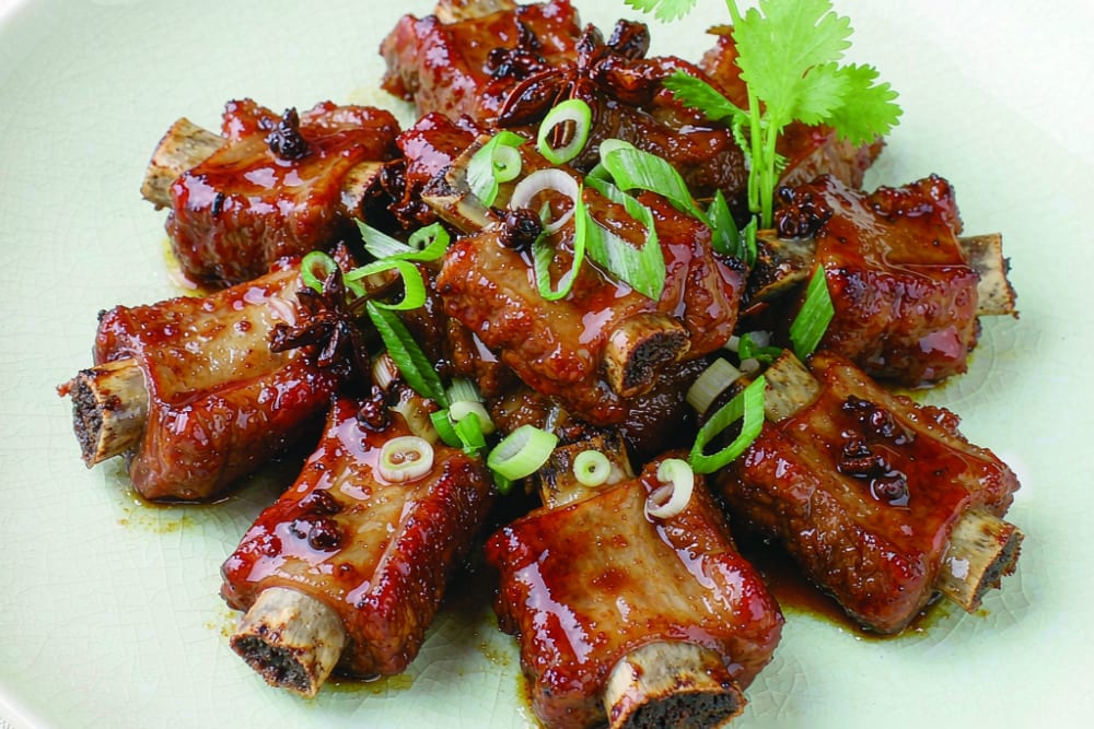 Costela de Porco Hongshao (Costela Vermelha)