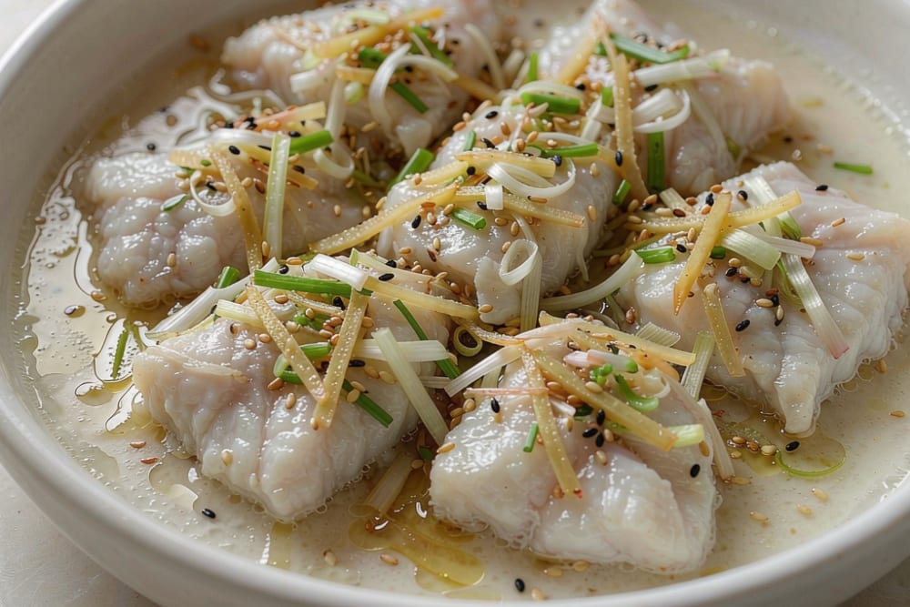 Peixe com Gengibre
