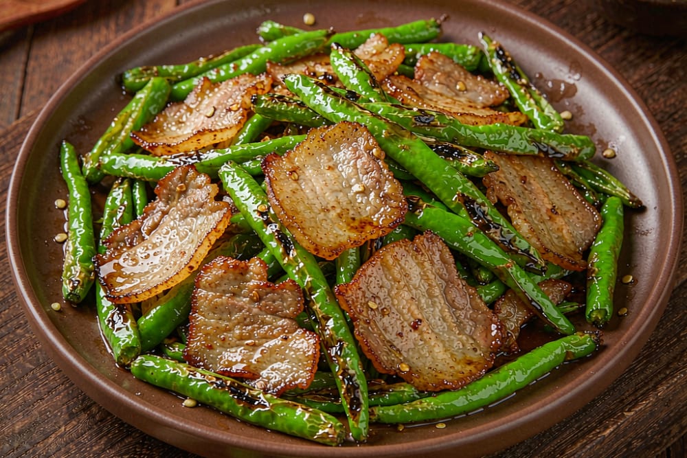 Porco Apimentado de Hunan (湖南小炒肉) – O Refogado de Pimenta Verde