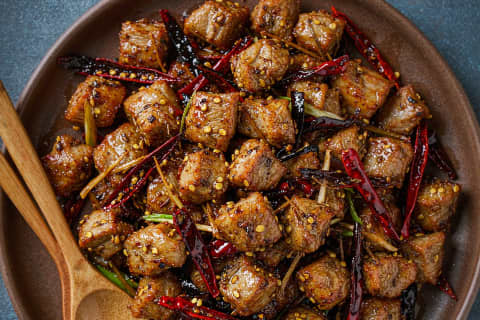 Cordeiro com Cominho (孜然羊肉)