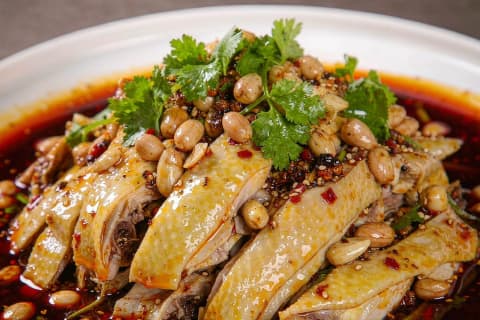 Frango Picante Frio (Kou Shui Ji)