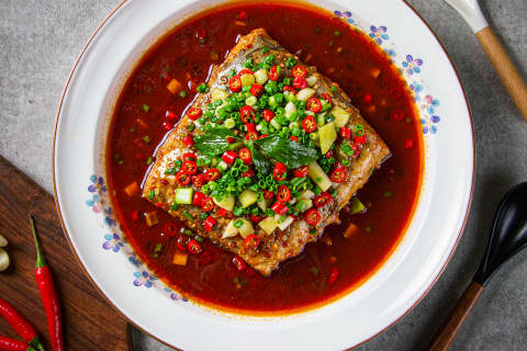 Peixe Apimentado de Fujian (福建辣鱼) – O Peixe do Litoral com Pimenta