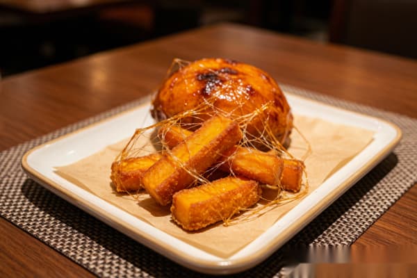 Batata-doce Caramelizada (拔丝地瓜) – Sobremesa Crocante