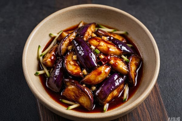 Berinjela no Estilo Yuxiang (鱼香茄子) – Berinjela Refogada no Molho Aromático
