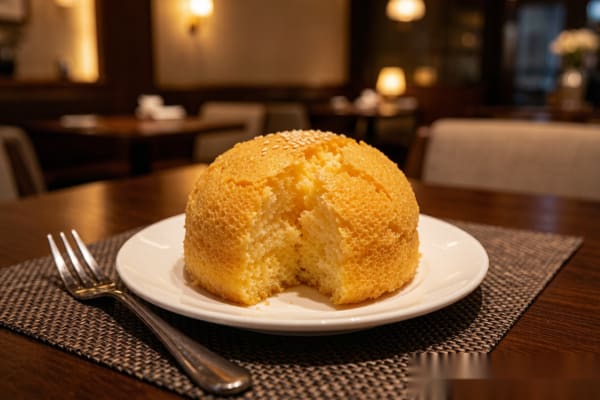Bolo de Coco (马拉糕) – Bolo macio e esponjoso de mel