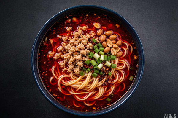 Macarrão de Chongqing (重庆小面) – Macarrão Apimentado com Molho Aromático