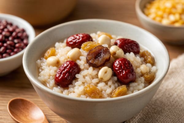 Arroz Doce de Cantão (八宝饭) – Arroz Glutinoso Doce e Festivo