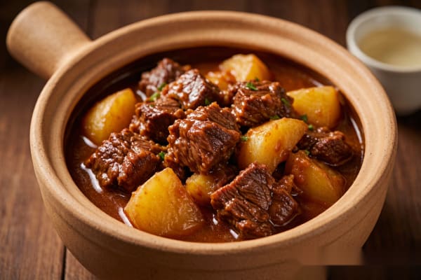 Batatas com Carne Bovina (土豆炖牛肉) – Estufado de Carne com Batata