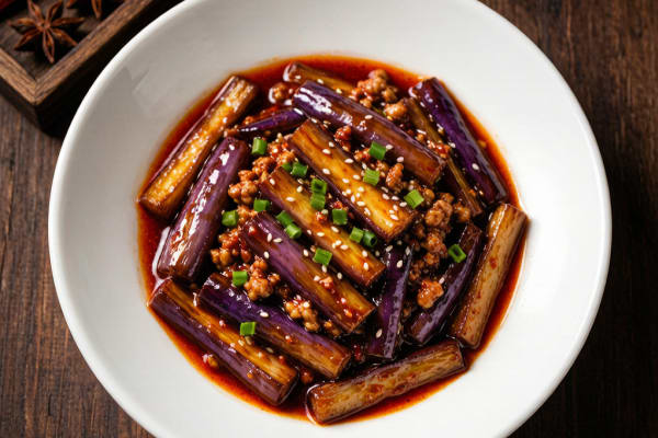 Beringela Mapo (麻婆茄子) – Beringela Picante e Untuosa