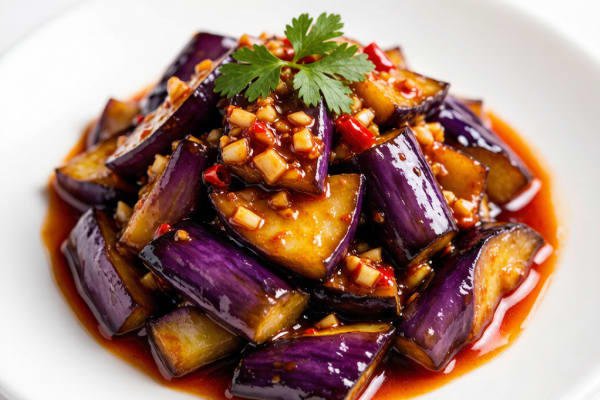 Beringela Picante (鱼香茄子) – Beringela Sedosa e Apimentada