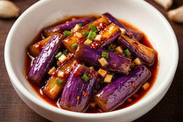 Yu Xiang Qie Zi (鱼香茄子) – Berinjela ao Estilo Hunan