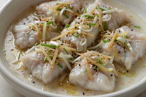Peixe com Gengibre