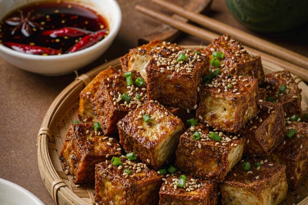Tofu Frito (Tofu Crocante)