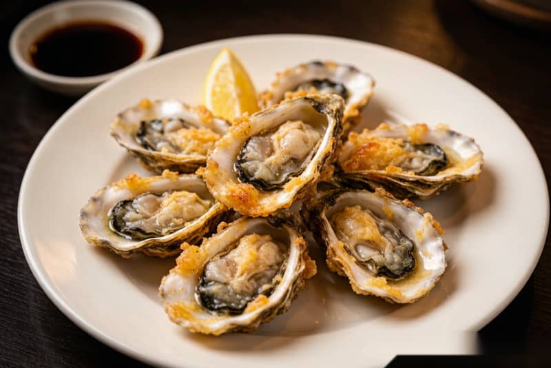 Ostras Fritas (炸牡蛎) – Ostras Crocantes em Massa Leve