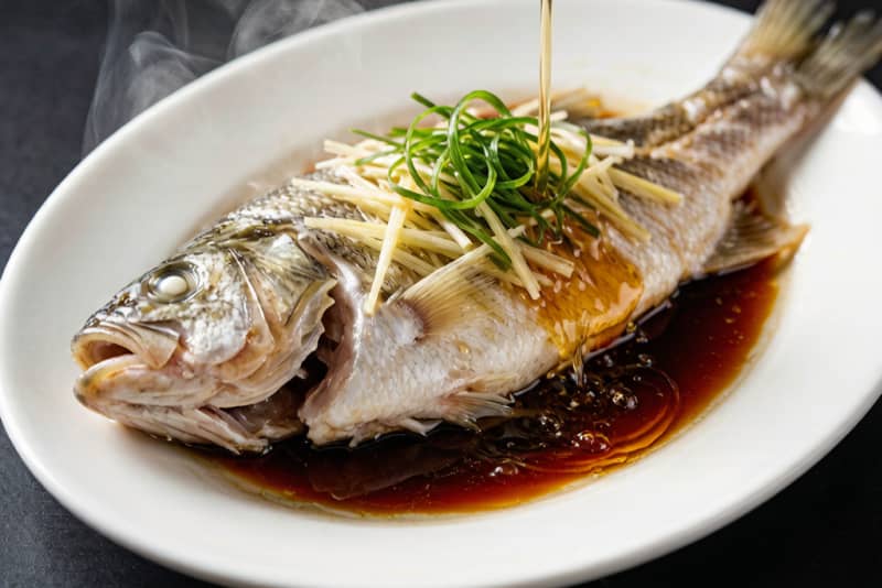 Peixe no Vapor com Gengibre (清蒸鱼) – Peixe Delicado e Limpo