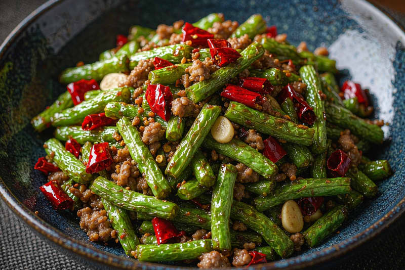 Feijão Verde Salteado (String Beans Sichuan)