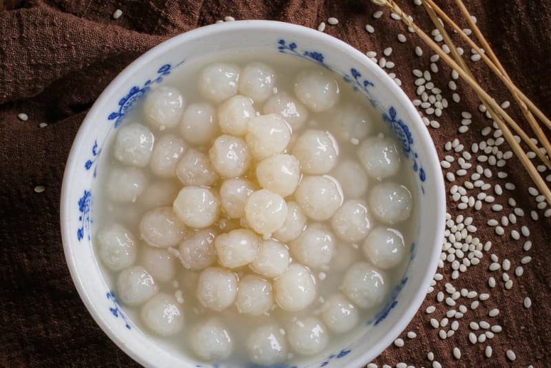 Bolinho de Arroz Fermentado (酒酿小圆子)