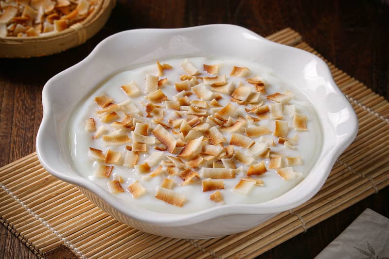 Pudim de Coco (椰汁糕) – A Sobremesa Gelada de 3 Ingredientes