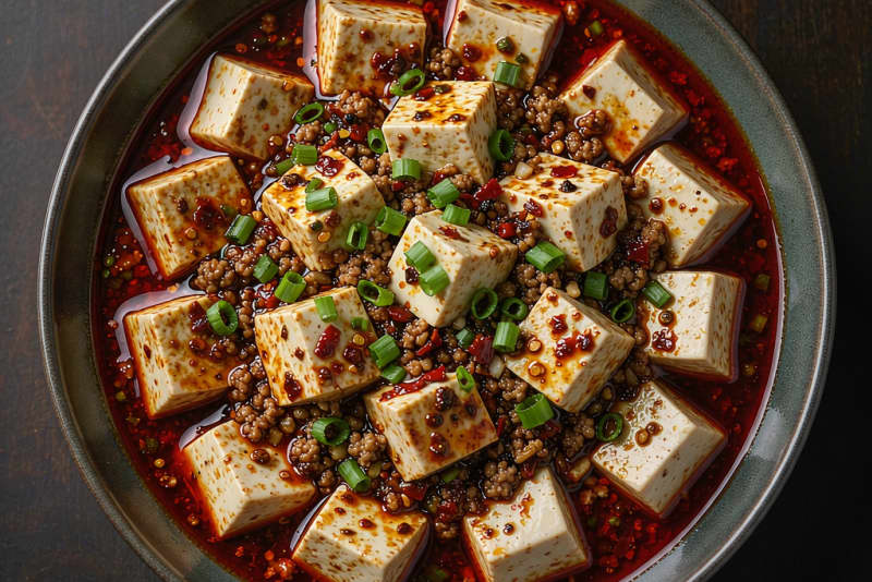 Tofu Mapo (麻婆豆腐) – O Clássico Apimentado de Sichuan
