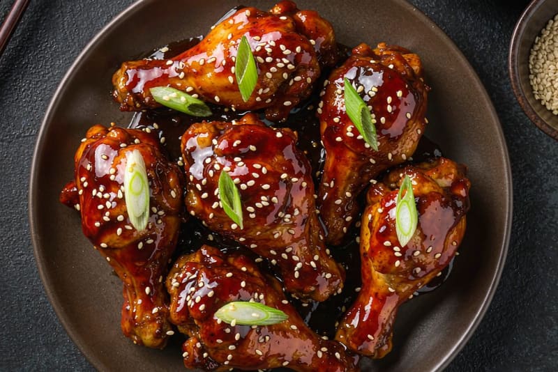 Asas de Frango Hong Shao (红烧鸡翅)