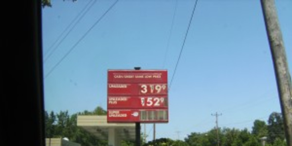 A trick this gas station used