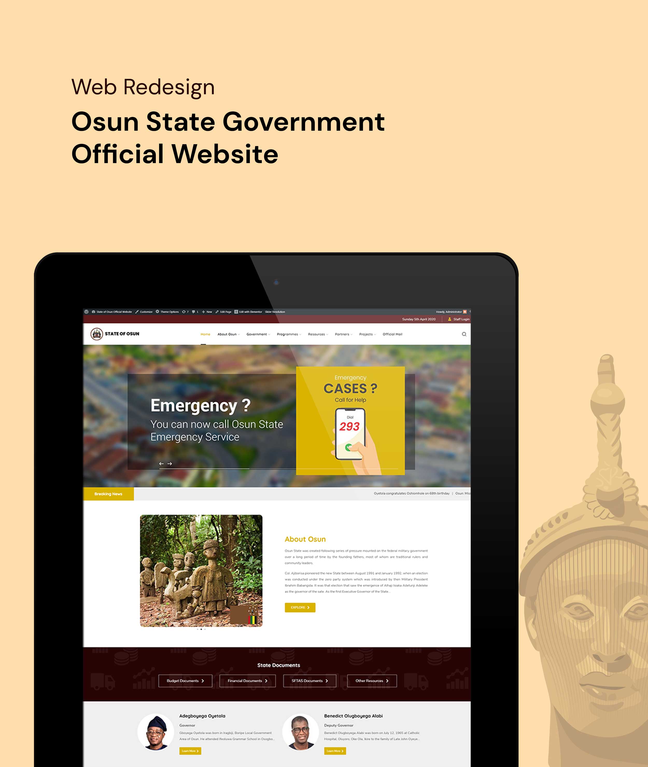 Osun State Government Website thumbnail