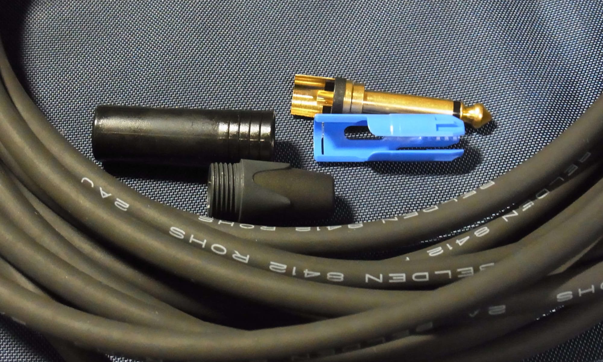 自作シールド Belden 8412 Mogami 2534 M Lab 自作シールド Belden 8412 Mogami 2534 M Lab