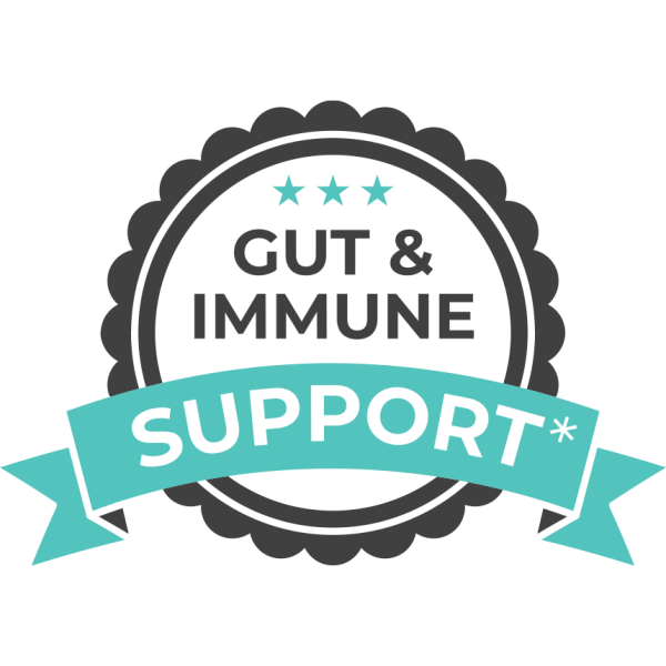 Gut & immune support badge
